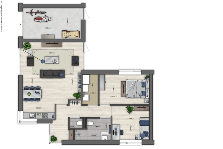 Bekijk foto 5 van LLB parkwoning Neeldervelt type P (Bouwnr. 3)