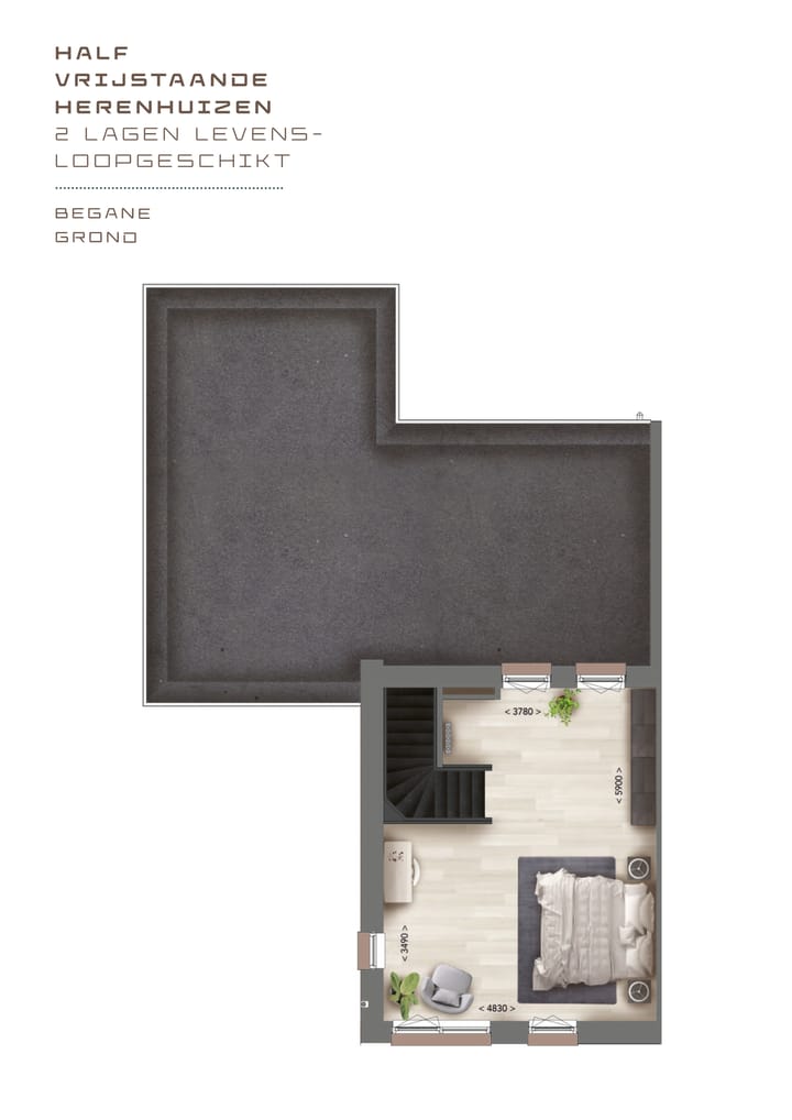 Foto 7 van Croonhoven Levensloop bnr. 16 (Bouwnr. 16)