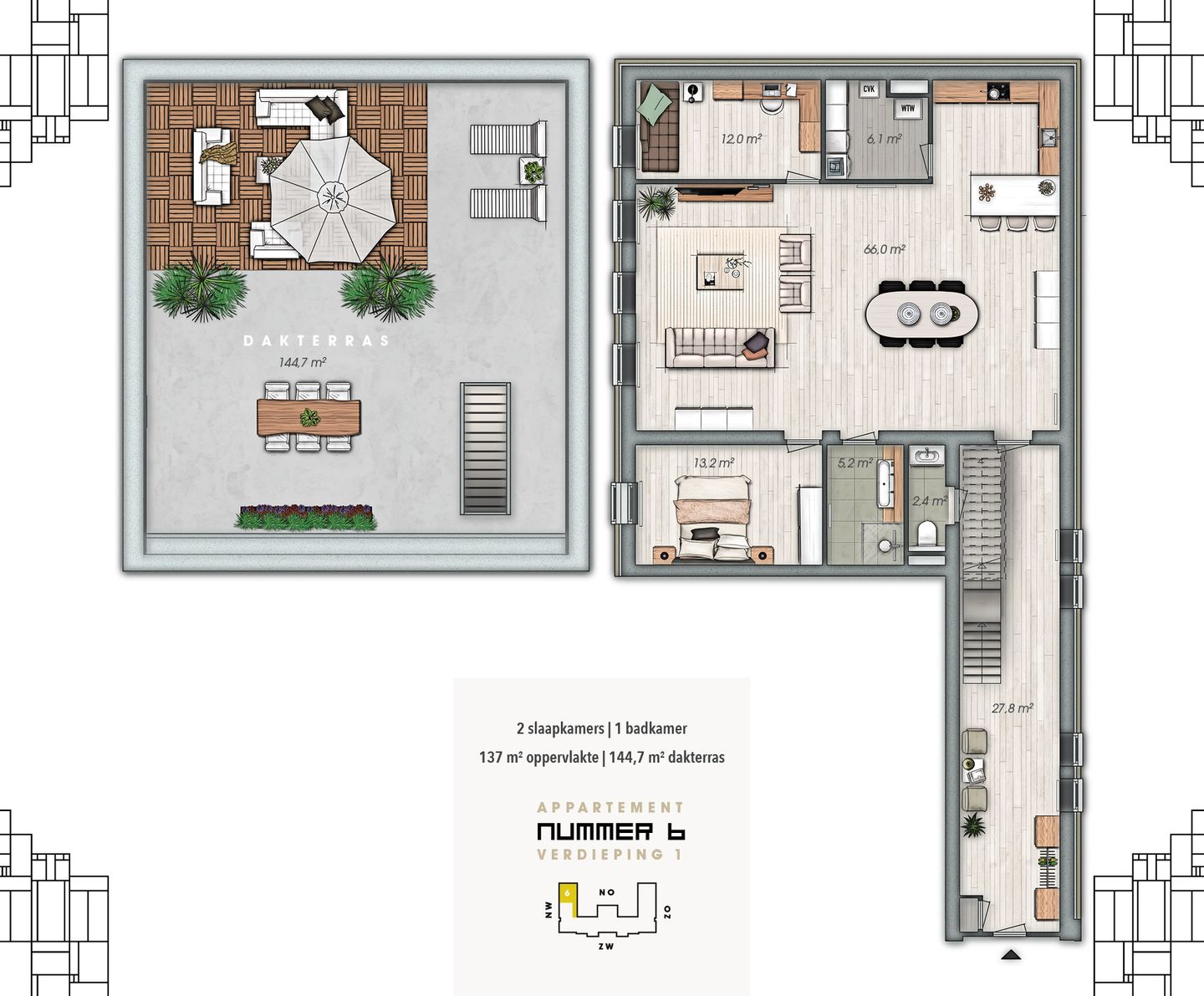 Foto 10 van Brouwenaarstraat 2-E