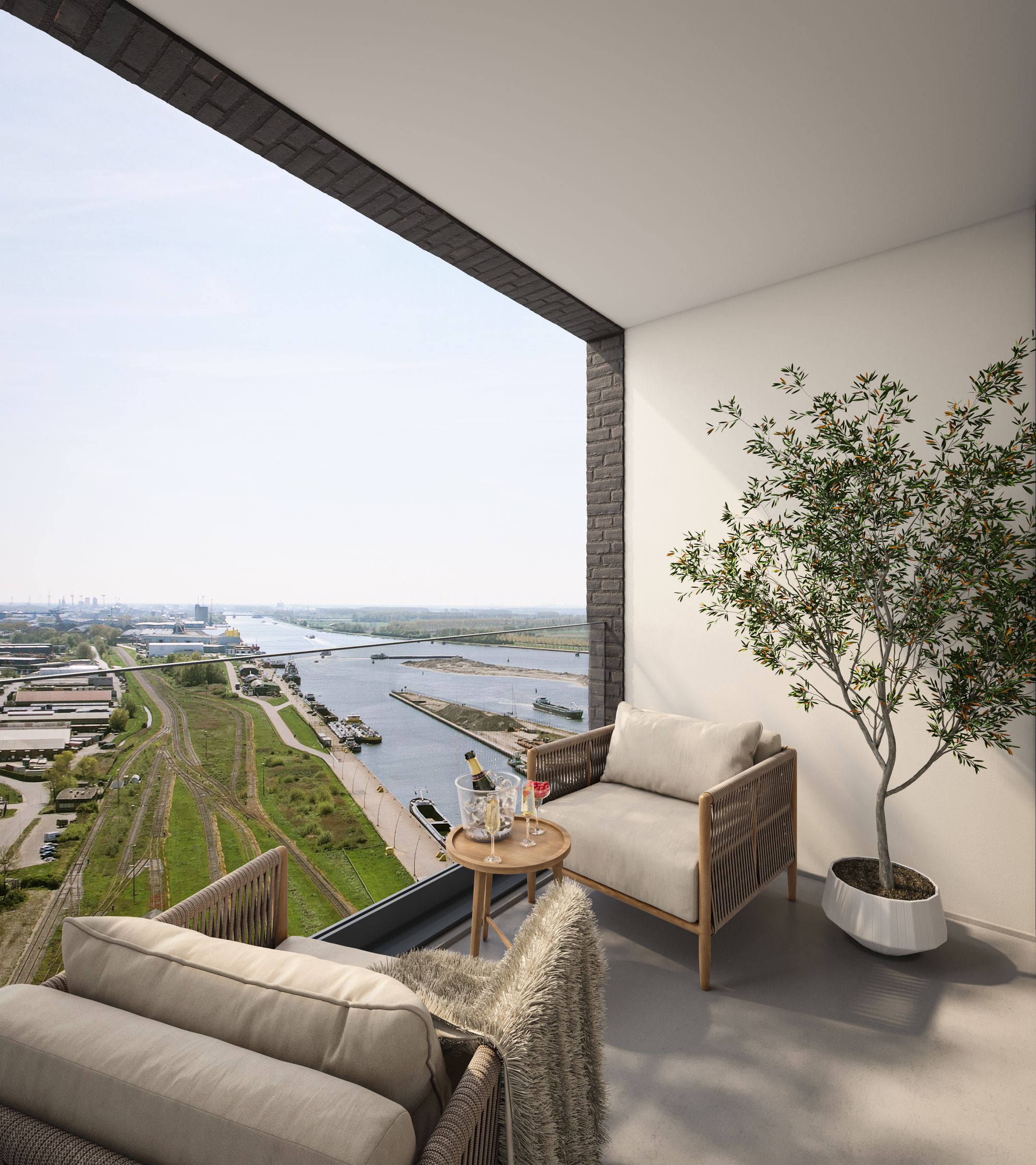 Penthouse type 2 (Bouwnr. 105), Terneuzen, 4531PE, Zeeland, Nederland