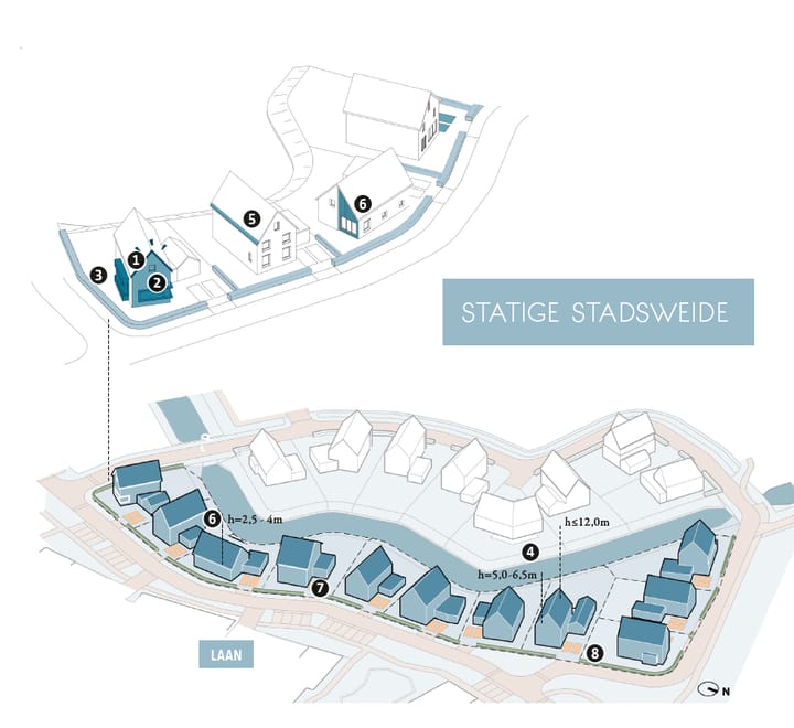 Photo 9 of Statige Stadsweide vrijstaand (Bouwnr. 7)