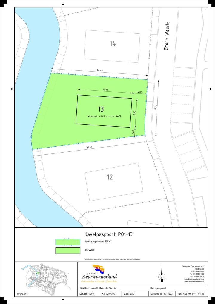 Photo 12 of Statige Stadsweide vrijstaand (Bouwnr. 13)