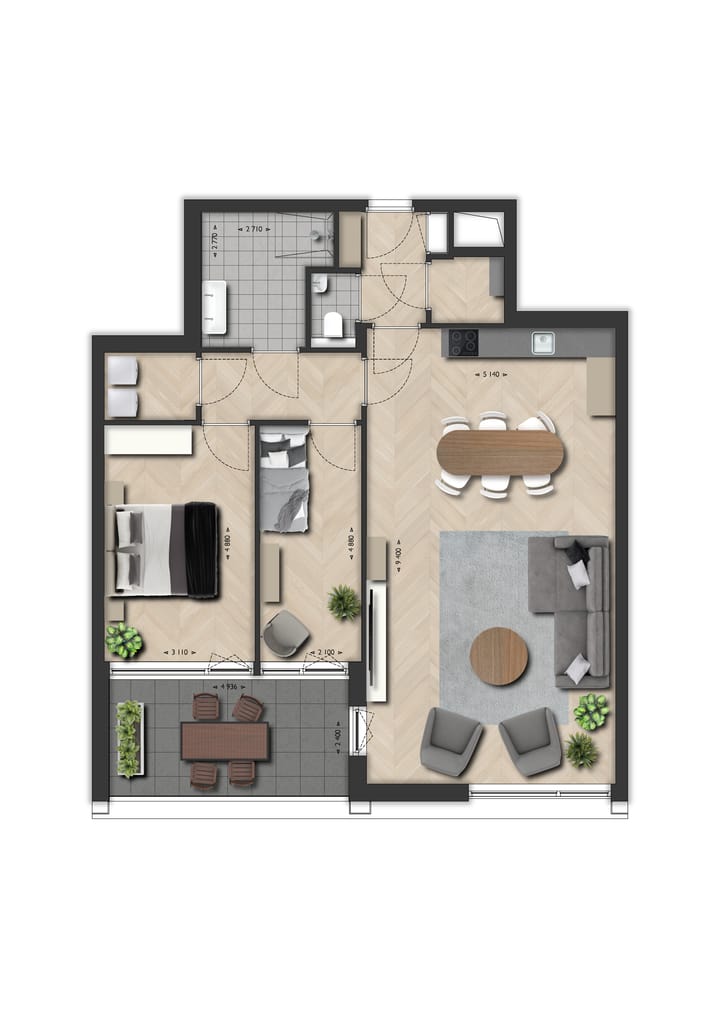 Photo 1 of Appartement James (Bouwnr. 5)