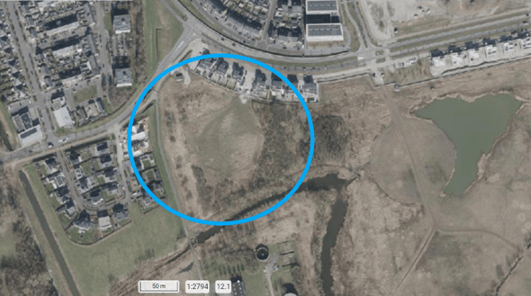 Terp de Blauwborst Kavel, Bergen op Zoom, 4616, Noord-Brabant, Nederland  