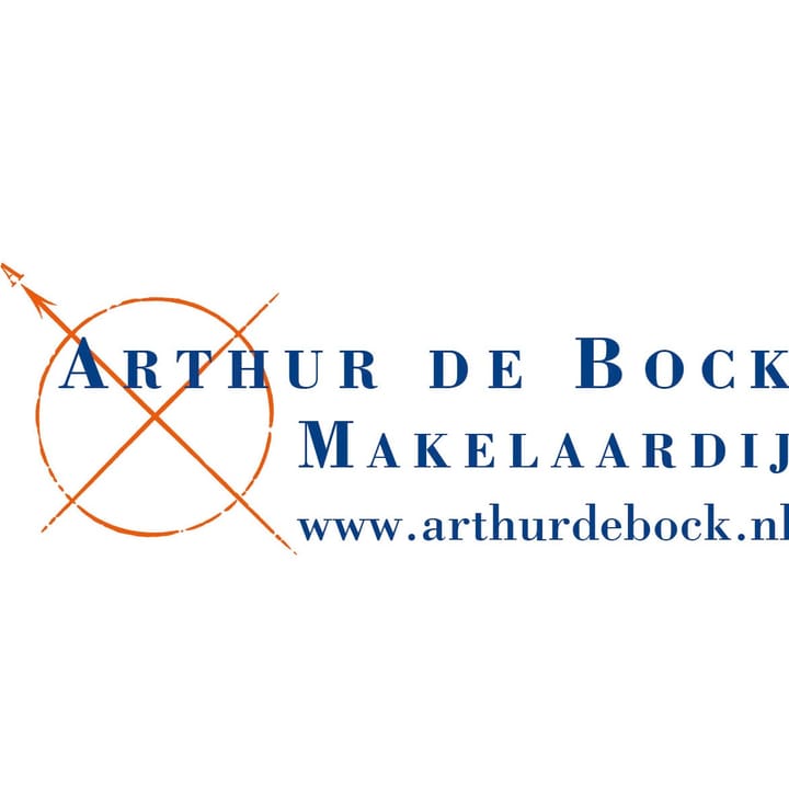 Arthur de Bock Makelaardij, thuis in wonen! Logo