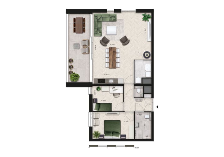 Photo 1 of Nijverij - 3-kamer appartementen (Bouwnr. 53)