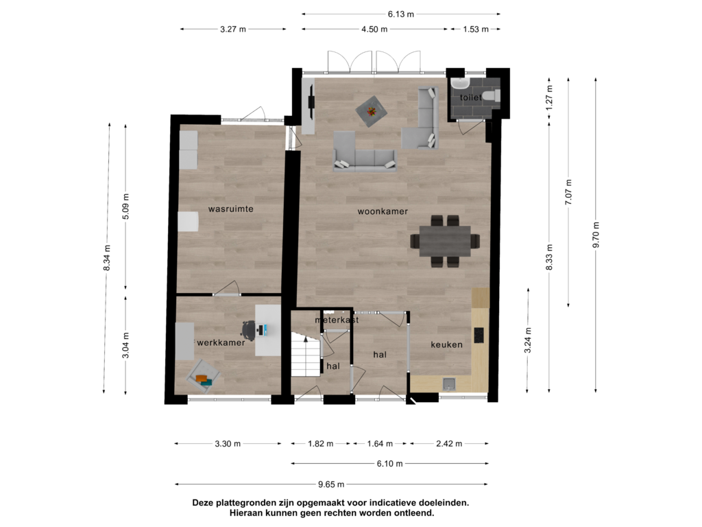 Bekijk plattegrond van Begane grond van Oostkerkplein 16