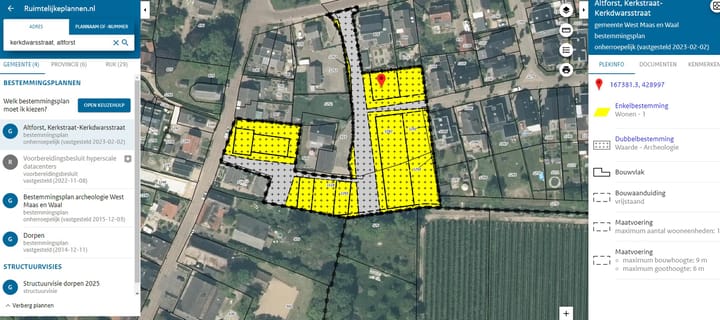 Foto 2 van Kerkstraat - Kerkdwarsstraat kavel 5