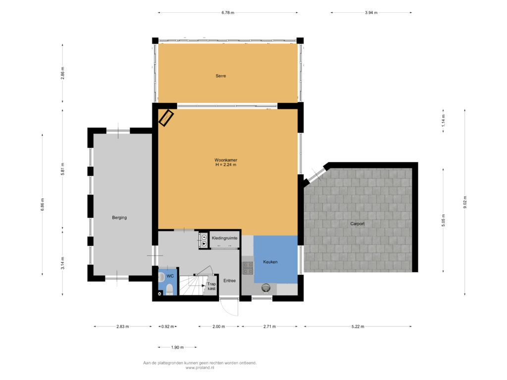 Bekijk plattegrond van Begane Grond van Seinpôlle 49