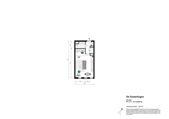 Photo 3 of De Oosterlingen (bouwnummer 2.11)