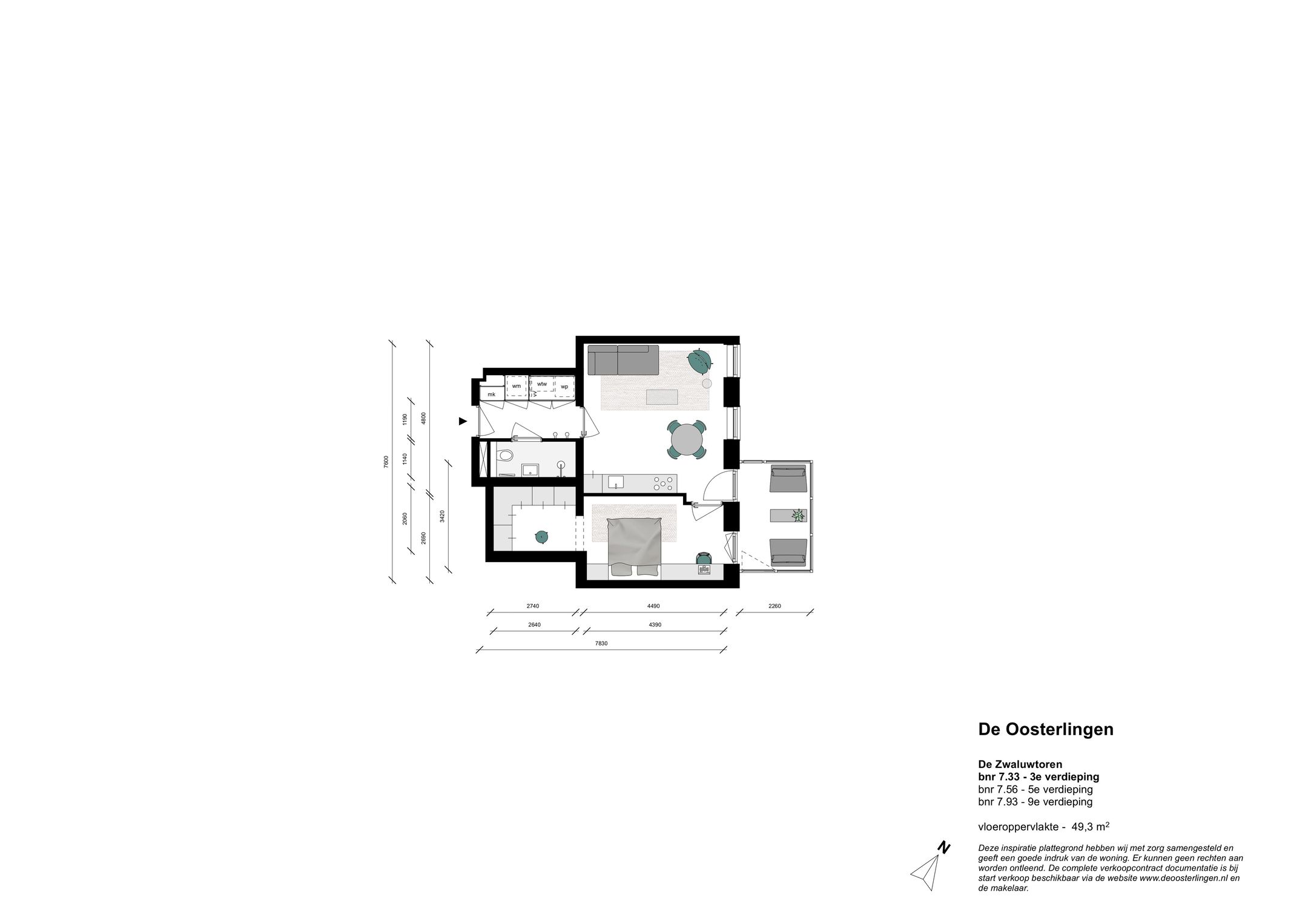 Foto 3 van De Oosterlingen (bouwnummer 7.33)