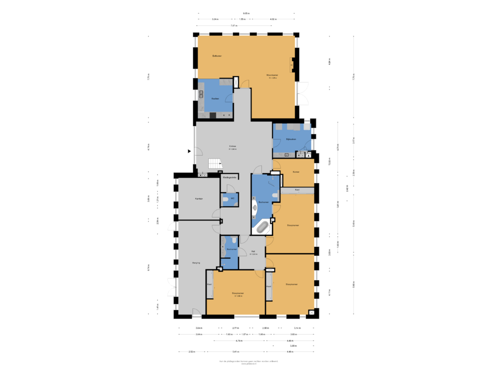 Bekijk plattegrond van Begane Grond van Molenhoek 3