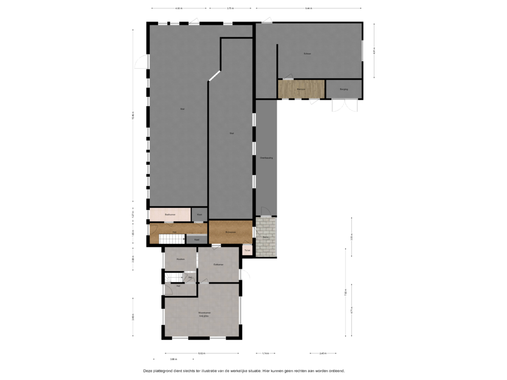 Bekijk plattegrond van BEGANE GROND van Rondweg 20