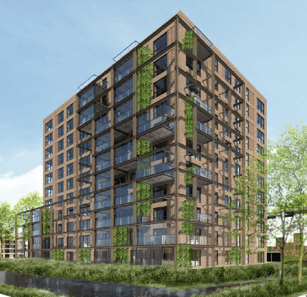 Foto van De Houttuin - Tweekamerappartement Galerijflat