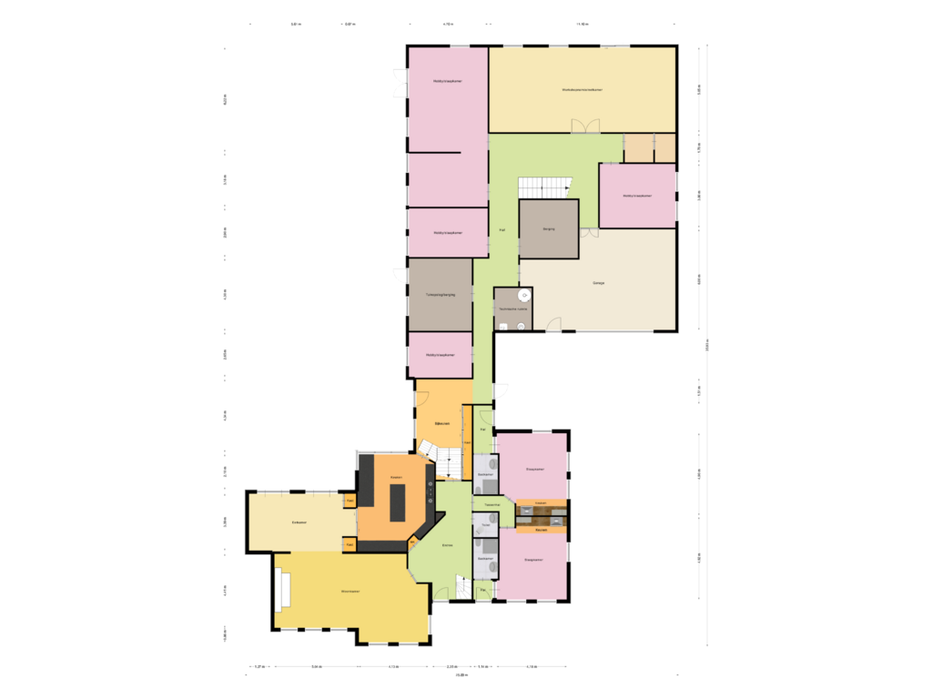 Bekijk plattegrond van BG TOTAL van Noorddijkerweg 23