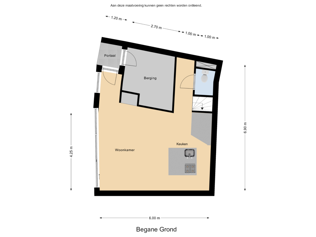 Bekijk plattegrond van Begane Grond van Rochus Meeuwiszweg 37