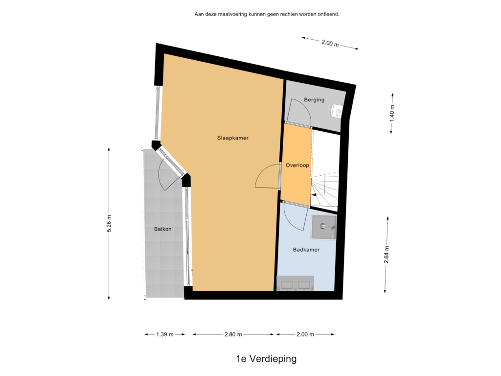 Bekijk plattegrond van 1e Verdieping van Rochus Meeuwiszweg 37