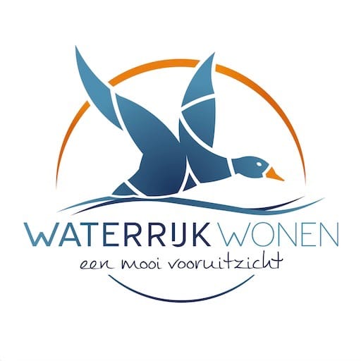 Waterrijk wonen Friesland Makelaars Logo