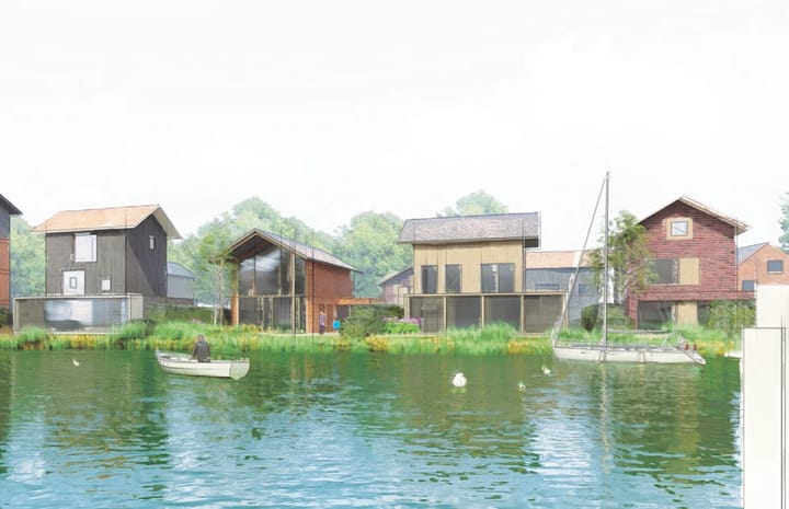 Foto 14 van Westeinde - De Whaa kavels aan vaarwater