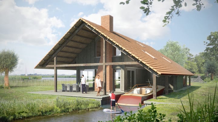 Foto 24 van Westeinde - De Whaa kavels aan vaarwater