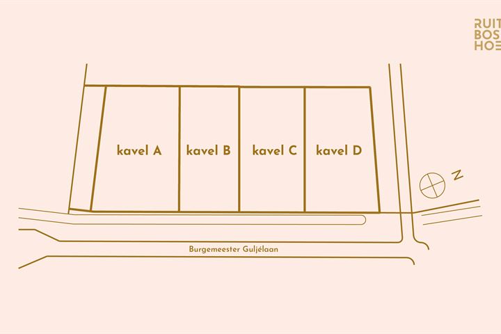 Bekijk foto 7 van RUITERSBOSHOEVE - 4 kavels Burg. Guljélaan