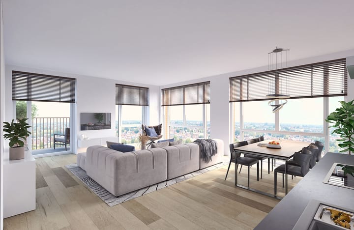 Foto van Appartement type C Portiekflat