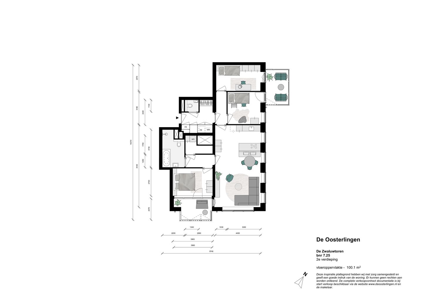 Foto 4 van De Oosterlingen (bouwnummer 7.25)