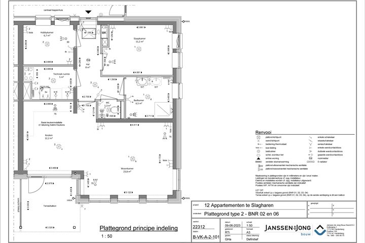 View photo 15 of 12 Appartementen De Haare (Bouwnr. 2)