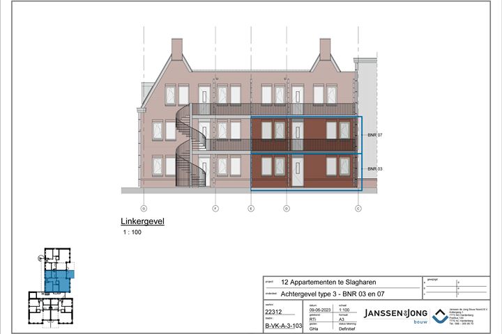 Bekijk foto 14 van 12 Appartementen De Haare (Bouwnr. 3)