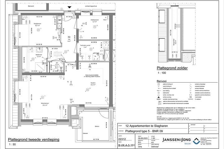 View photo 15 of 12 Appartementen De Haare (Bouwnr. 9)