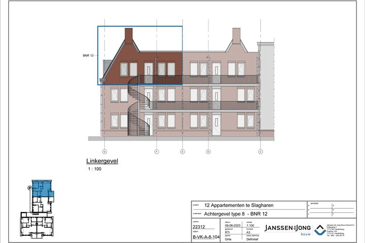 Bekijk foto 14 van 12 Appartementen De Haare (Bouwnr. 12)