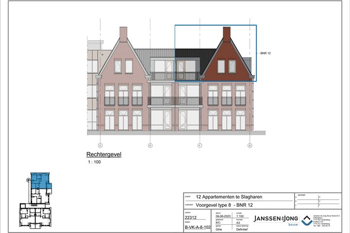 Bekijk foto 17 van 12 Appartementen De Haare (Bouwnr. 12)