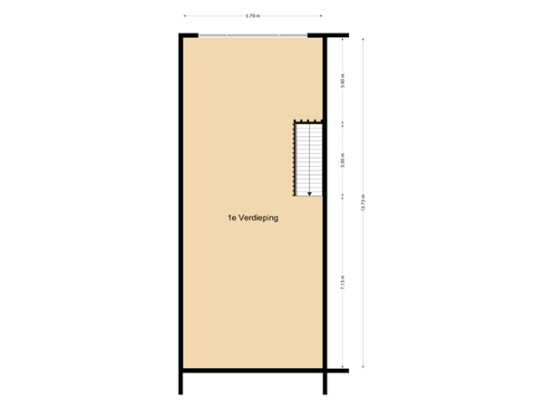 Newtonstraat 72, Tiel - Verdieping