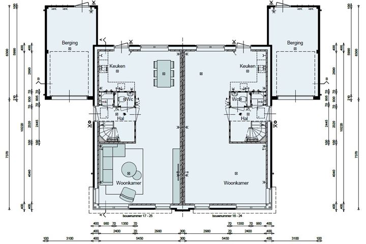 Bekijk foto 3 van Twee-onder-een-kapwoningen (Bouwnr. 18)