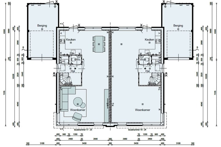 Bekijk foto 3 van Twee-onder-een-kapwoningen (Bouwnr. 20)