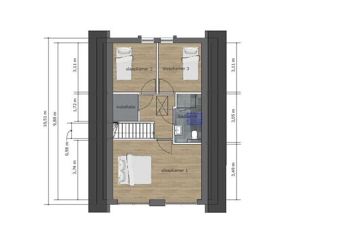 Foto 7 van Bakkersland (Bouwnr. 3)