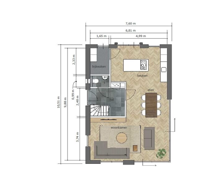 Foto 6 van Bakkersland (Bouwnr. 3)