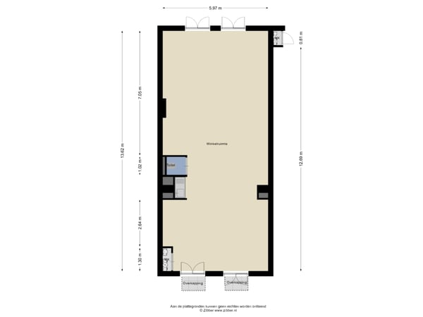 Plattegrond  bloemist