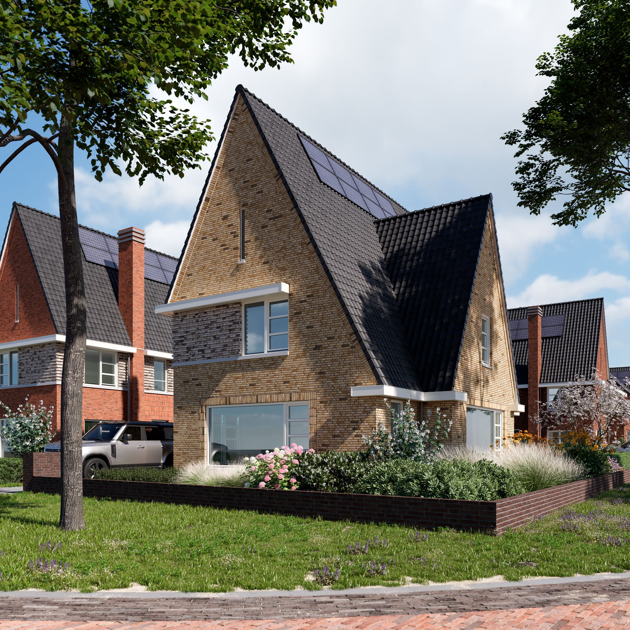 Majoor met uitbouw bnr. 11 (Bouwnr. 11), Blauwestad, 9685CD, Groningen, Nederland  