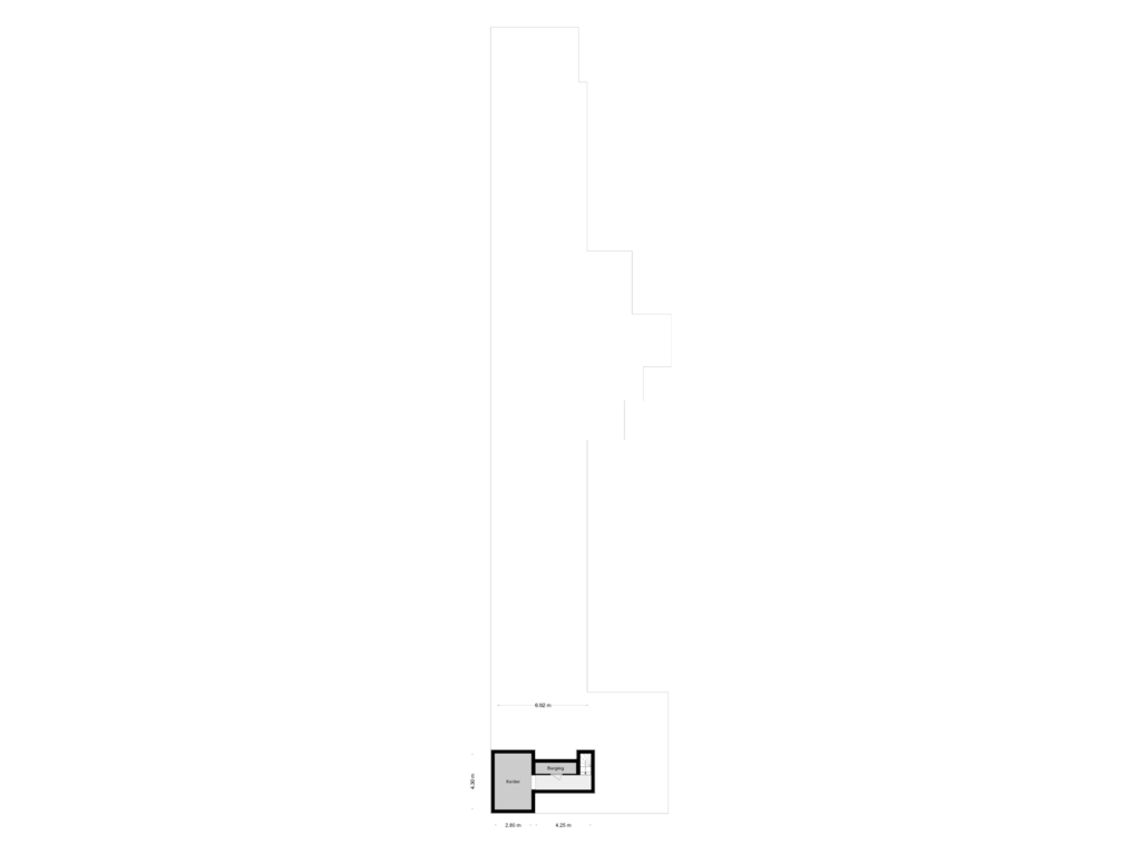 Bekijk plattegrond van Souterrain van Moorveldsberg 91