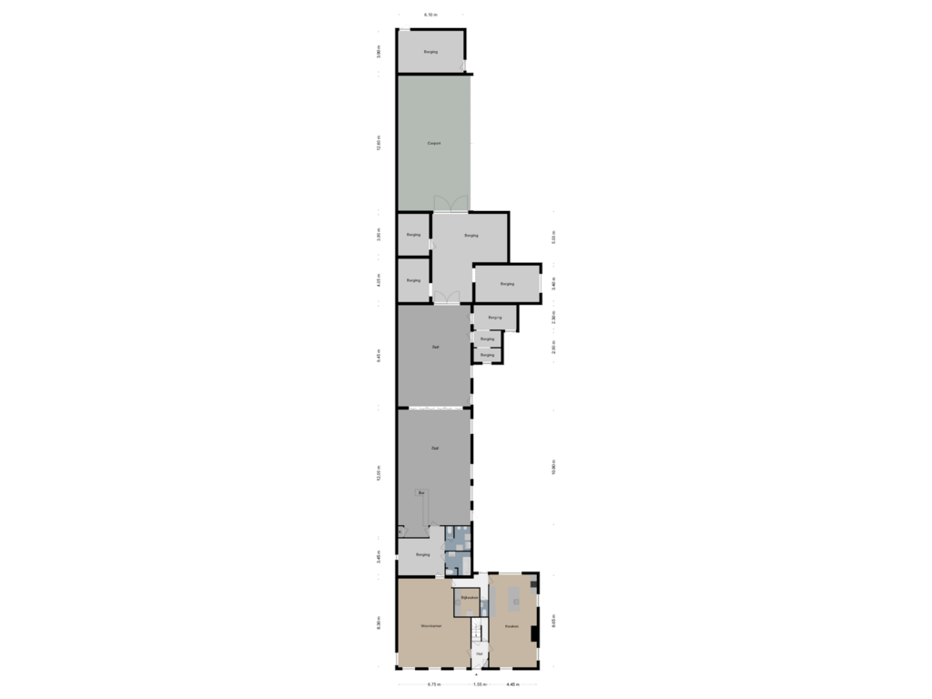 Bekijk plattegrond van Begane grond van Moorveldsberg 91