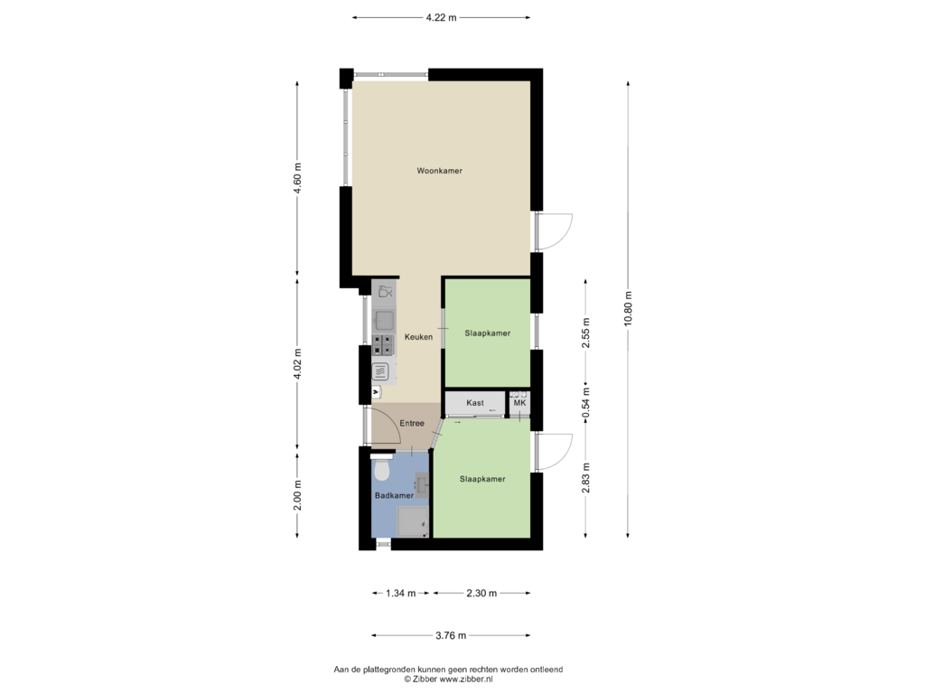 Bekijk plattegrond van Begane grond van Hulckesteijn - Sur la Mer 41