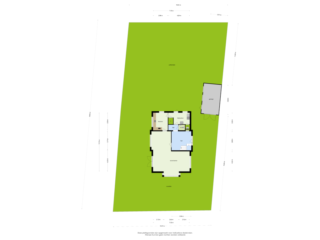 Bekijk plattegrond van Woning overzicht van Kivitslaan 31-A