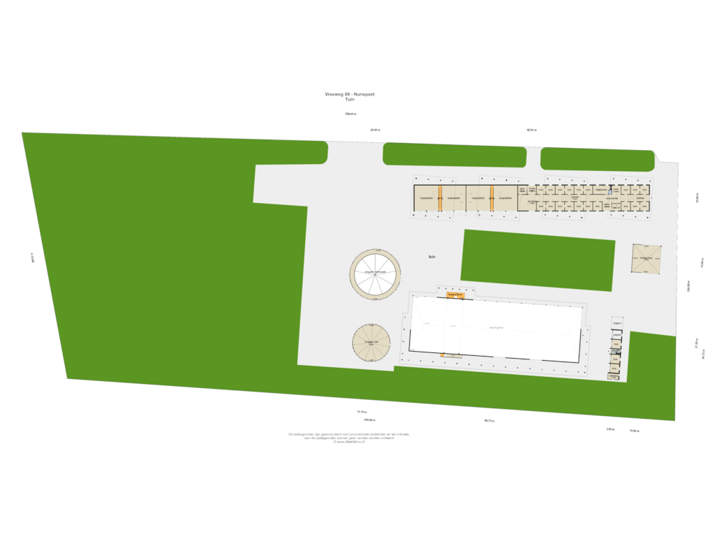 View floorplan of TUIN of Vreeweg 89