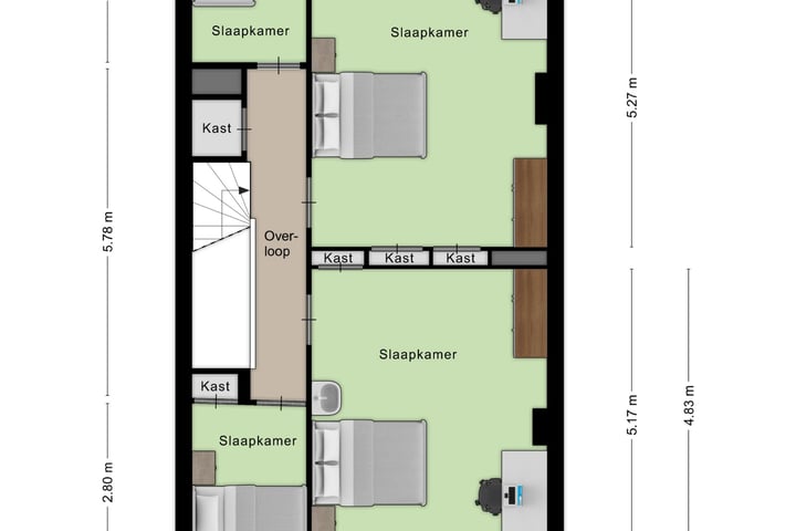 Bekijk foto 41 van van Oldenbarneveltstraat 31