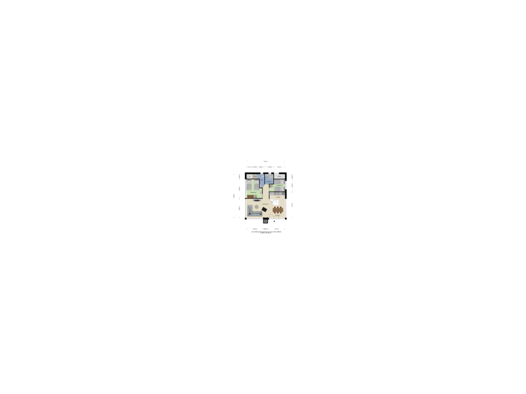 View floorplan of Begane Grond of Bosrand 9