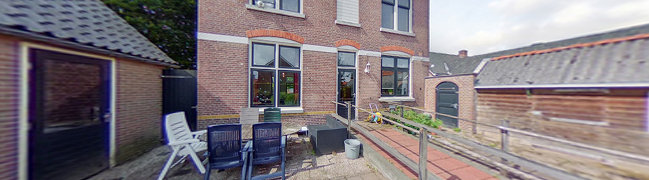 View 360° photo of Achtertuin of Nieuwe Kerkstraat 64