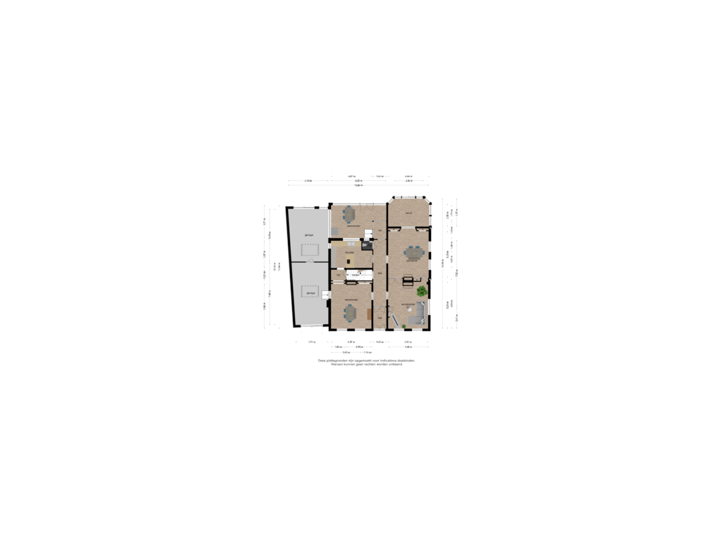 Bekijk plattegrond van Begane grond van Zesstedenweg 187