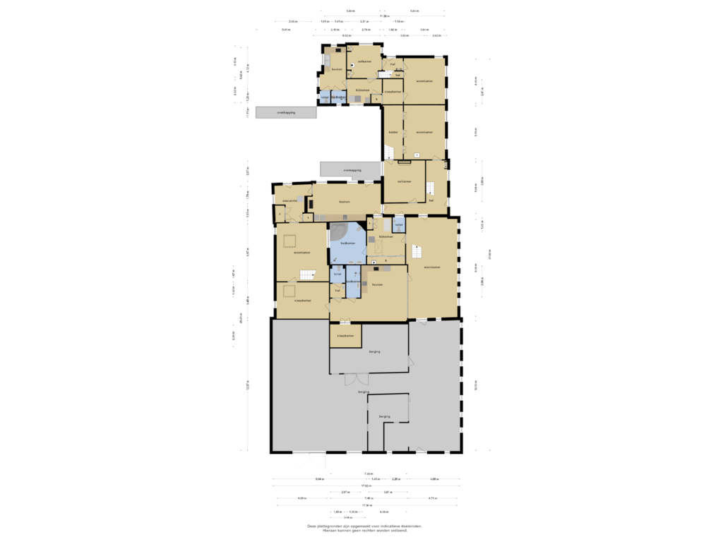 Bekijk plattegrond van Begane grond van Omgong 7