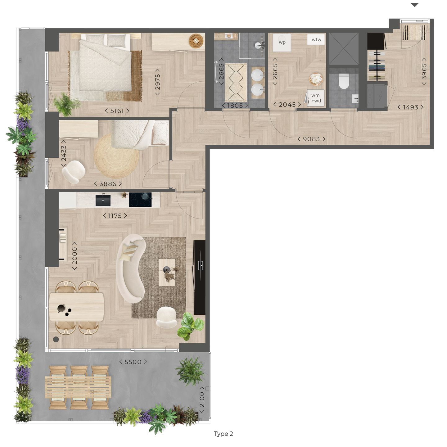 Foto 5 van Louis Porquinlaan (SCALA BNR. 19)